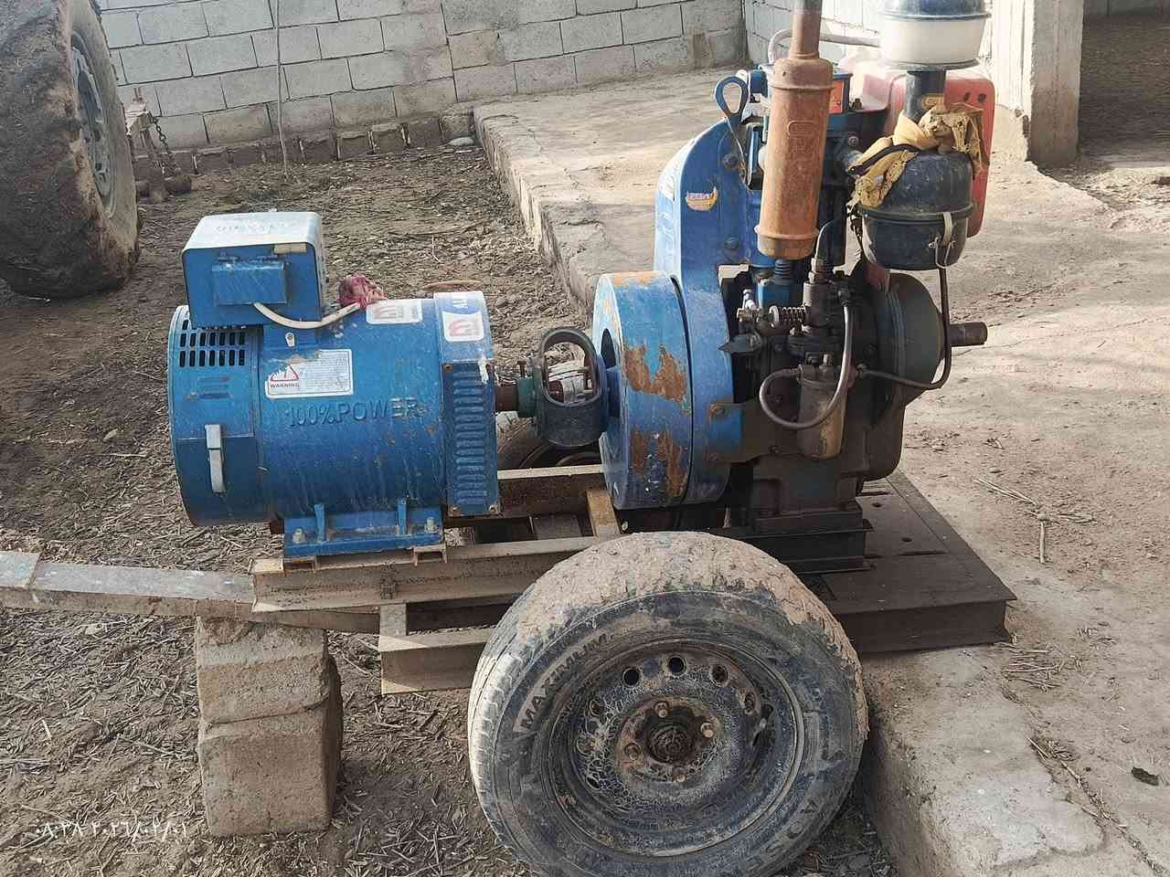 مولد للبيع مستخدم سنه الدينما 10 كيفي شرط محرك ما مفتول جديد المكان كركوك‏‪***********‬‏
