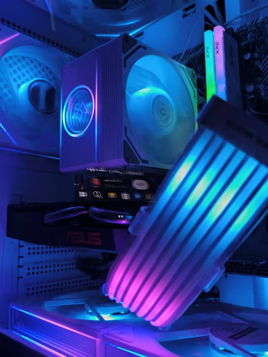 كيس للبيع 
معالج r5 5500
كرت شاشة asus GTX 1070 Oc 
رامات 32gb 3200 hz  xpg 
M.2 1tb 
بور سبلاي 650 watt 
كيس  snowman cs049
السعر 725 مكاني الفلوجة رقمي ***********
