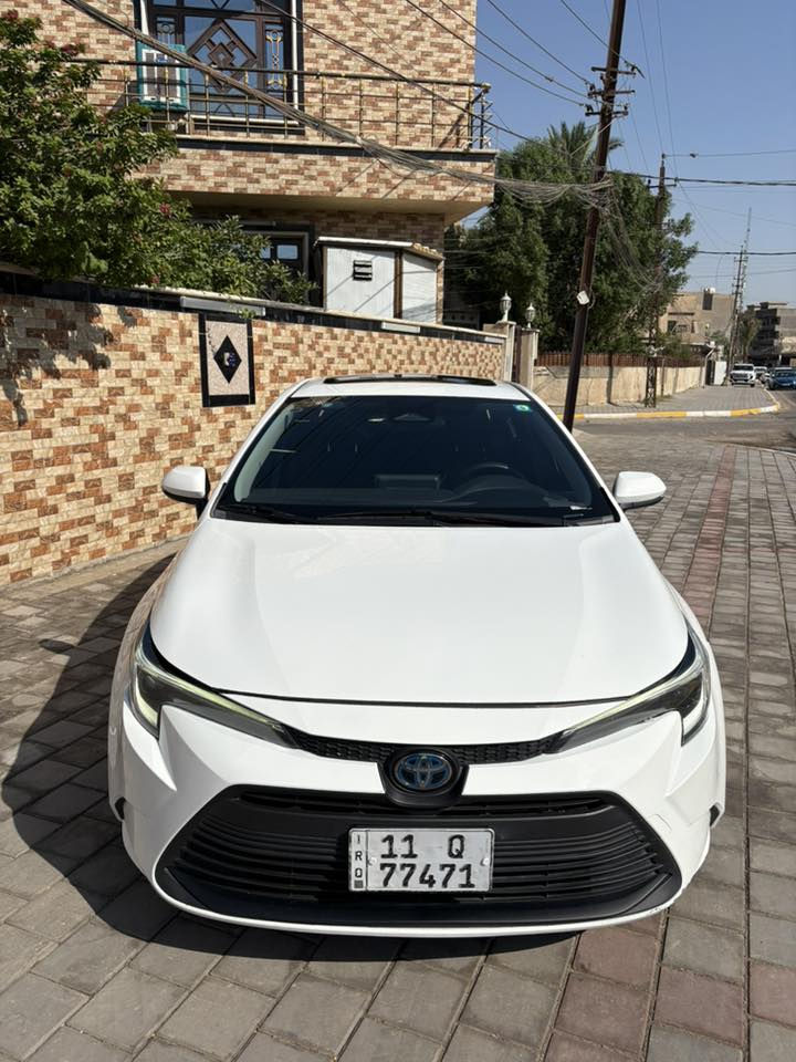 السلام عليكم
كورلا ليفين موديل 2024  HEV هايبرد 
الحادث بيها بنيد مبدل اصلي وكالة وييها بارد بجاملغ فقط
ماشية 44 الف 
المواصفات 
بصمة
شاشة جبيرة 
دخول ذكي 
اشاير بالمري 
لايت زنون 
رادار امامي 
تحديد مسار 
عداد دجتل 
هاندبريك بصمة 
بك لايت ليد 
وضعيات قياده ٣
كامره خلفية
حساس تاير 
سلايد روف 
قطعتين تبريد  
رقم بغداد 
ومواصفات أخرى
السعر138
المكان بغداد 
للاستفسار ***********
