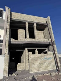 للبيع هيلكل المساحه 100 متر طابو زراعي سند 25 واقرار بااسمك الواجه 6:2...