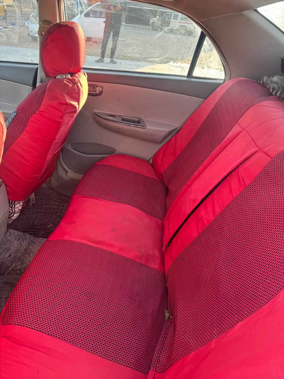 byd G3 2013
محور كير ومكينة كامري 2000 
مصبوغة عام أثر جراد 
بيها ضربة بسيطة بالباب (عمود سقيفة واكع عليها شبر بدون معجون)
كير مكينة كفالة حدادية تخم تاير كهربائيات كله شغال
رقم نجف مداور ثاني يوم 
السيارة كلش حلوة وكاعدة 

السعر 39 وبيها مجال بسيط 
للأستفسار : *********** ناصرية, ذي قار
