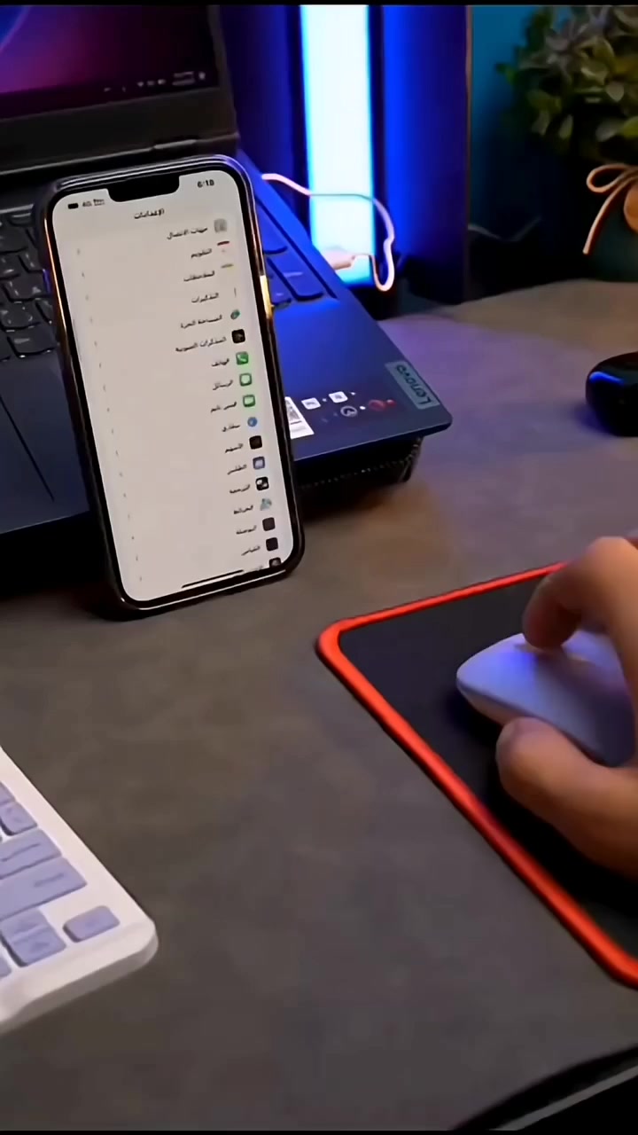 ✨⌨️ خلي شغلك أسهل وأرتب مع كيبورد وماوس أنيقين!

يدعمون العربي والإنجليزي ويشتغلون بالبلوتوث على اللابتوب والتابلت والموبايل بكل سهولة 🔗💻

✔️ تصميم نحيف وخفيف للحمل
✔️ تشغيل طويل يوصل لـ 150 ساعة
✔️ كيبورد بالشحن + ماوس ببطارية AA
✔️ أزرار جذابة وملمس ناعم
✔️ متوفر سماوي وأسود

راحة، أناقة، وأداء يعتمد عليه وين ما تروحين! ✨

#الكترونيات #العراق #كيبورد #ماوس #viral


**إذا كنت صاحب هذا الإعلان وتريد حذفه لأي سبب، رجاءا أرسل رسالة إلى الدعم الفني**