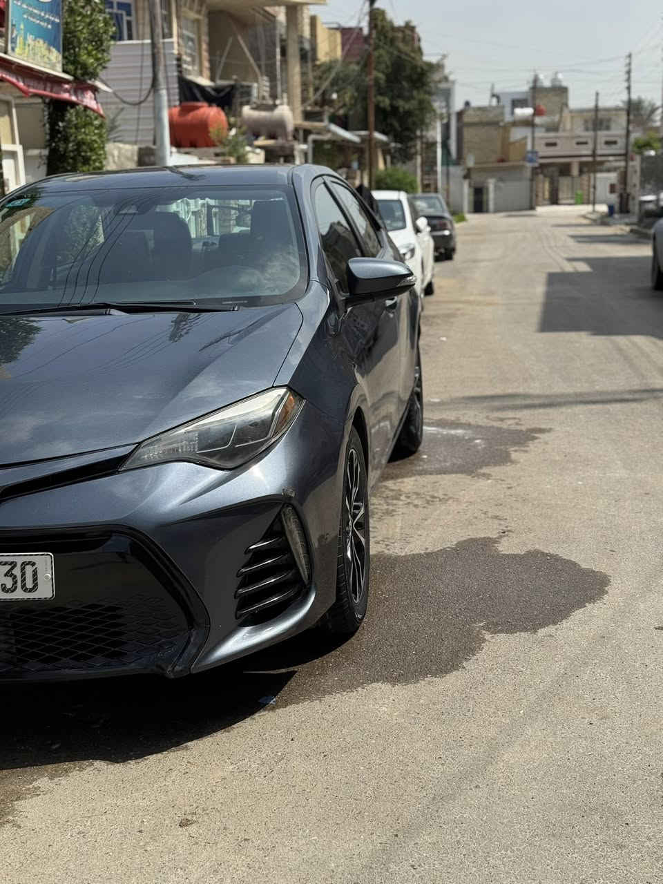 السلام عليكم كورلا موديل ٢٠١٧  امريكي حادث جاملغ خلفي قبغ البانزين وشبر من الصندوك مبدل جاملغ امامي ورصعه بل باب السايق فقط السياره بسمي بغداد  هزه سنويه جديده سعر ١٣٨ وبيه مجال لطيبين  اي ستفسار رقمي ***********
