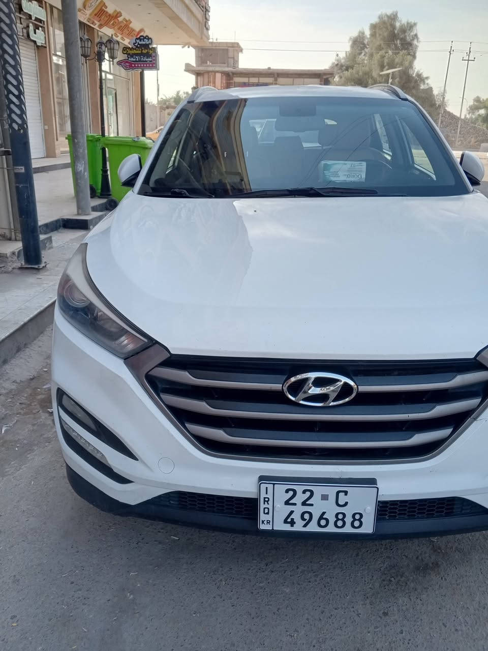 للبيع توسان خليجي سيارة مكفولة من الحادث والصبغ سيارةباسمي السنوية موديل 2017 مكان العمارة السعر 173اي استفسار اتصال ***********
