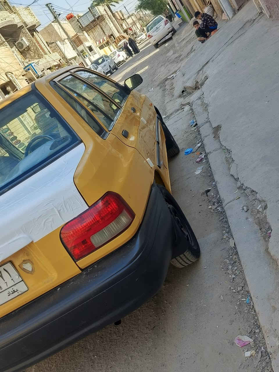 السلام عليكم سايبه 2011 سيارة جديدة جاهزة كبل للشارع محرك وكير جدد صدر جديد كهربائيات جدد تحويل ثاني يوم مكان بغداد الشعب حي أور السعر 26 رقم الهاتف ***********.....,,,*********** بس الجناي يخابر ويدلل اتصال فقط.
