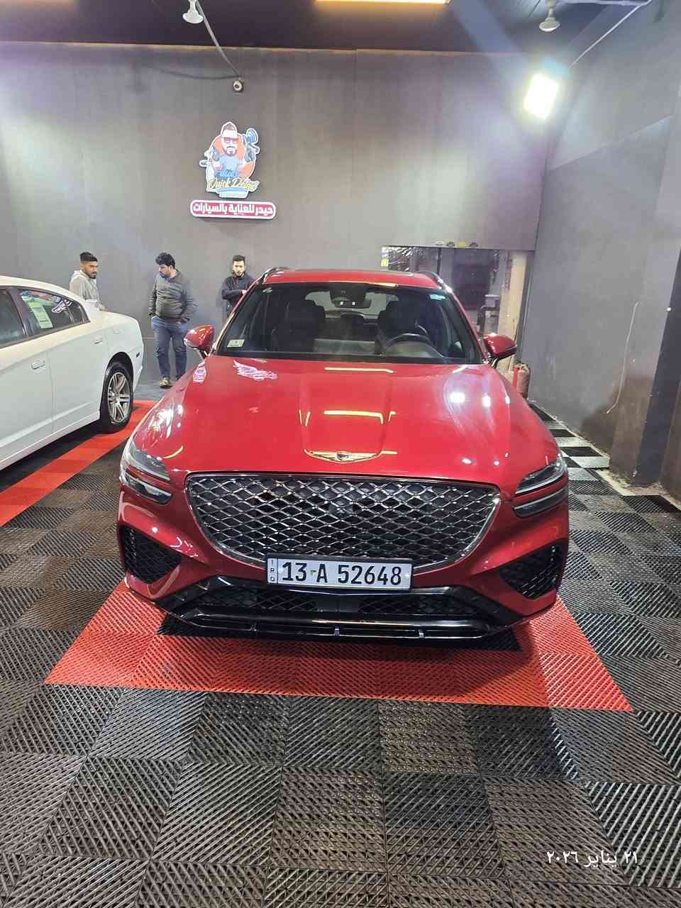 Genesis GV70 موديل 2022
مكينة 4 سلندر 2.5  تيربو

الماشي: 36 الف مايل

فول مواصفات 

تبديل جاملغ امامي فقط

السعر 265

مكان السياره ميسان

***********
