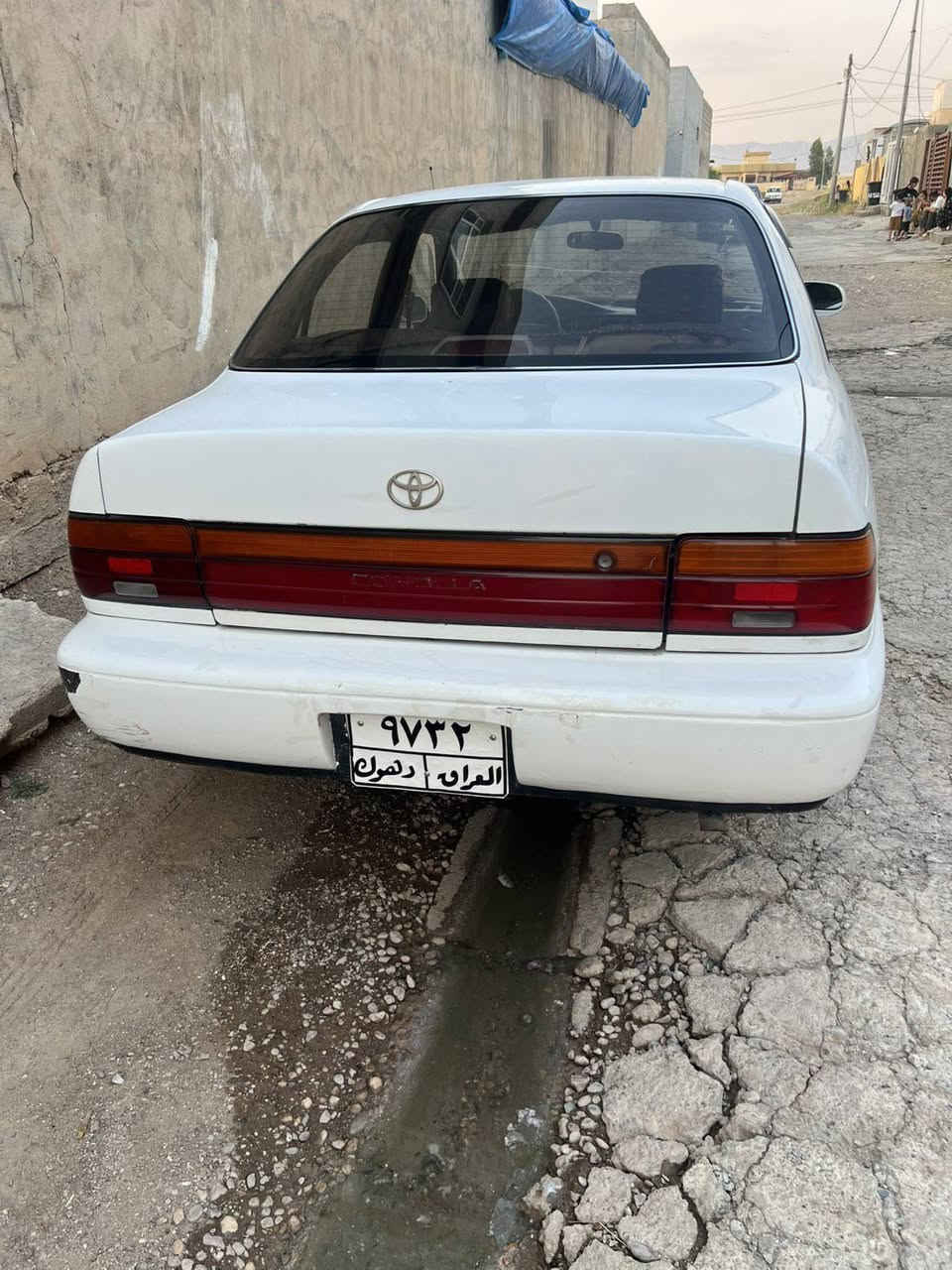 كورلا موديل 1993بلادي 3قطع بدون دواخل رنكات ضعيف تبريد شغال سعر 50مجال ***********
