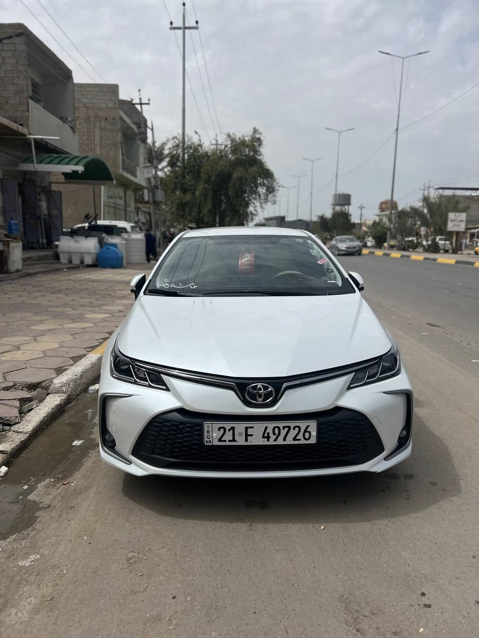 سلام عليكم
كورلا بانزين موديل 2024 فول مواصفات عد فتحه 

محرك 1800 

ماشيه 2900 زيرو حالة وكالة 

خليجي شركة جيهان 

مكفوله كفالة عامه من شخط صبغ تبديل 

ضمان شركة موجود 40 الف 

سياره كاملة ارضيات + تغليف كشنات + جاهزه من كلشي 

سعر 192$ وبيه مجال تدلل فقط شراي 

رقم : *********** 

ديالى : بلدروز.
