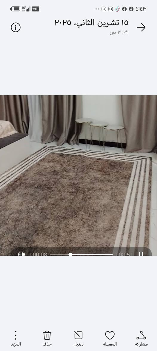 بردات وموكيتات للببع


**إذا كنت صاحب هذا الإعلان وتريد حذفه لأي سبب، رجاءا أرسل رسالة إلى الدعم الفني**