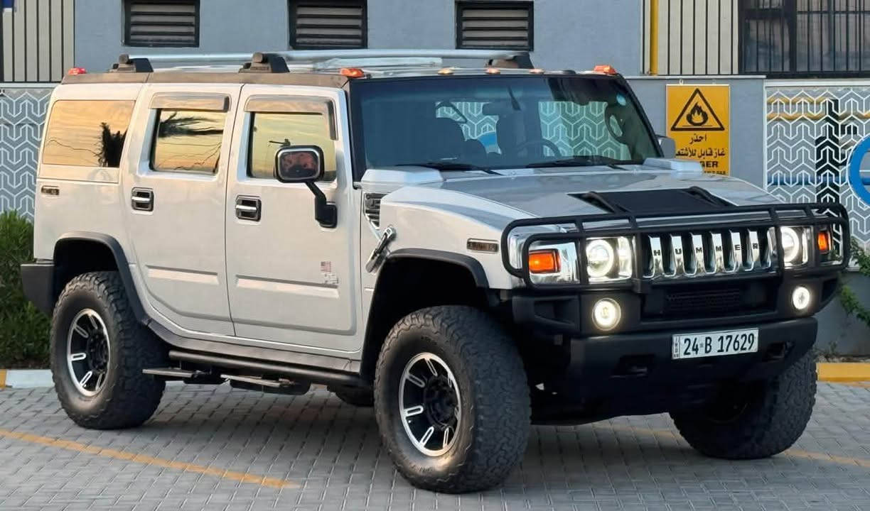 همر للبيع H2 موديل 2003
محرك V8  6100 سیاره جاهزة من كلشي تخم تایر  حدادية من طول الطول جديده اصلي وكالة 
 تبريد ثلج بمعنى كلمة 
بيها منظومة غاز 
درع امامي 
راكات قمارة
درع اسفل المحرك
داخل جلد
قماره اسود كنتارة 
خزن ميموري
مري كهرباء
شاشه تاب
كامرة خلفية
منظومه زینون
بك لايت حديث مال EV 
سیاره مصبوغة حزام جمالية رصاصي
كفالة من الضربة والحادث والعيب
رقم دهوك تريد تحويل او وكالة 
السعر المطلوب 175$ وبيها مجال 
للاتصال 
***********
***********
مكاني بغداد حي الجهاد الشراي يتصل

