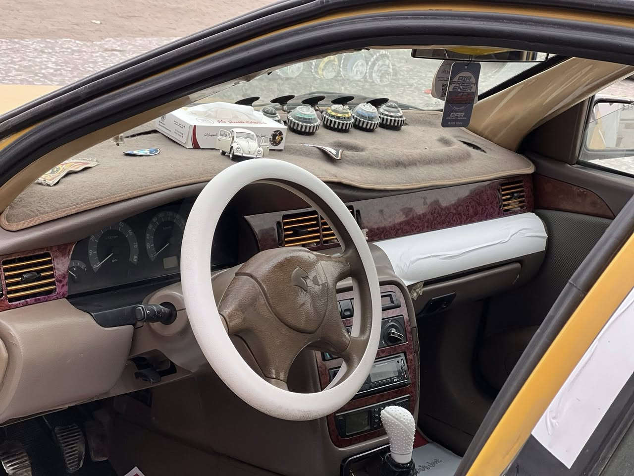 سلام عليكم سمند 2013 للبيع نضافة الكشر 80 ‎%‎كير جديد  محرك خير من اللة نصبتها حلوة تخم تاير جديد بس يرادلها ترتيبات مكان بغداد *********** سعر 39
