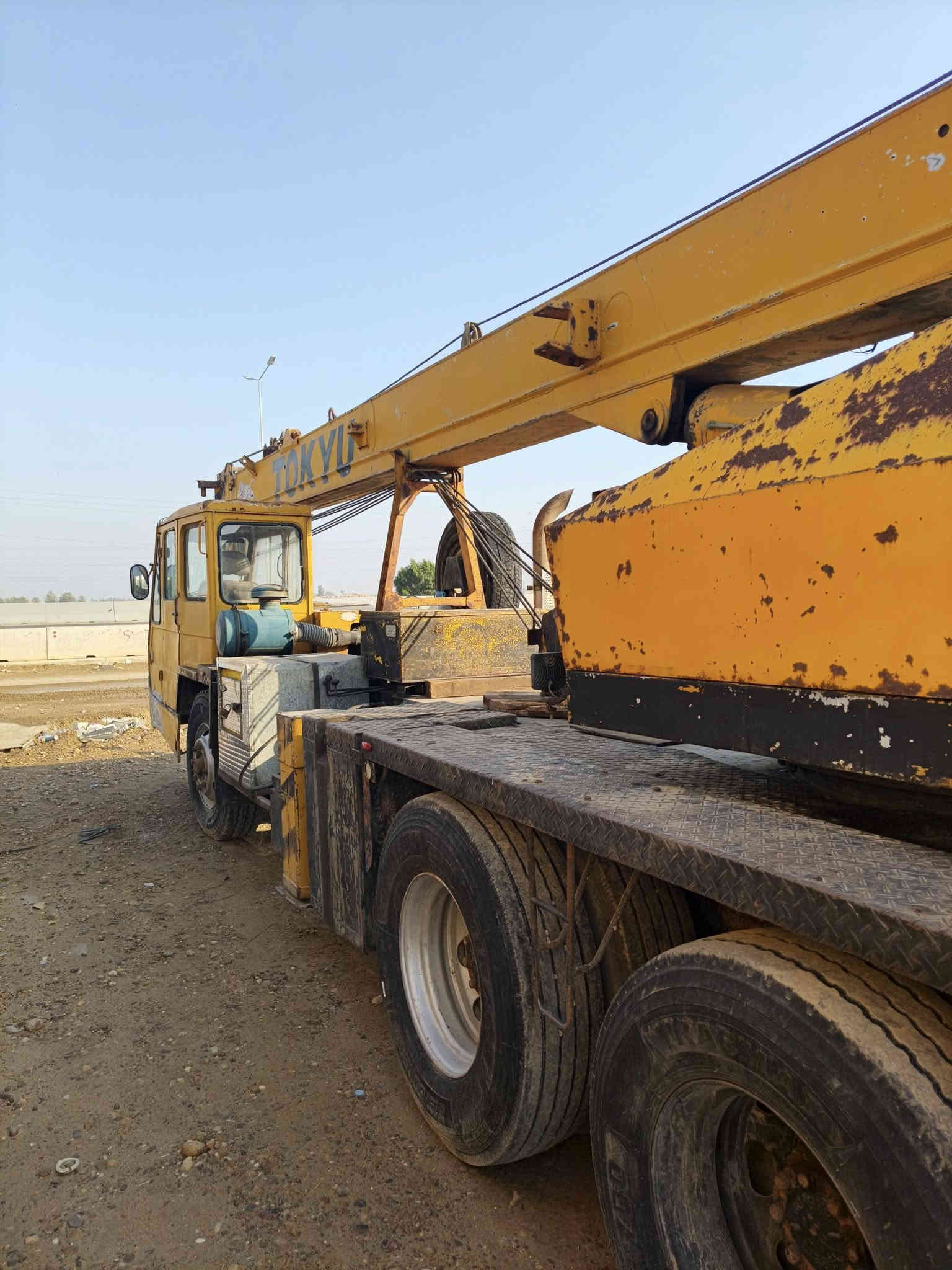 السلام عليكم كرين طوكيو للبيع ١٦ طن موديل ١٩٧٩
السعر ١٢٥ تخم تاير جوبلس جاهز للعمل
***********
***********
