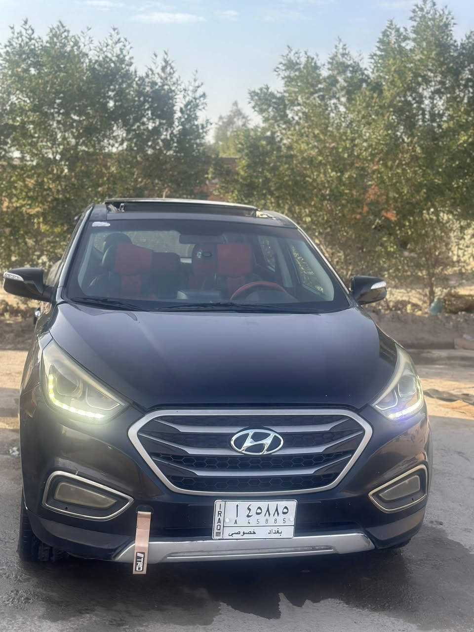 سلام عليكم توسان موديل 2013
فول السياره بانوراما بصمة كشن كهرباء كشن تدفئة السياره جاهزه تخم تاير السياره مكينة 2000 دوش كشنات جلد والسياره مابيها صبغ بيها بس بنيد والسونار منشور السعر 135وبيها مجال ترهم مراوس هم مكاني بغداد الدولعي او جسر الدوار *********** 
***********
