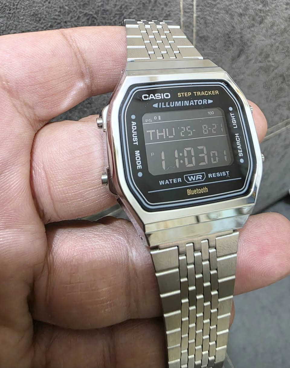 كاسيو موديل كلاسك اصلي حديث
جديد بالعلبه والاوراق والضمان 
بلوتوث تاريخ ستووب ووج اضاءه 
اصلي من كاسيو - الربط حصرا مع برنامج الشركه لتقديم العديد من الوظائف والتحكم بها من خلال التلفون 
السعر 120 الف 
متوفر توصيل- مكاني بغداد


**إذا كنت صاحب هذا الإعلان وتريد حذفه لأي سبب، رجاءا أرسل رسالة إلى الدعم الفني**