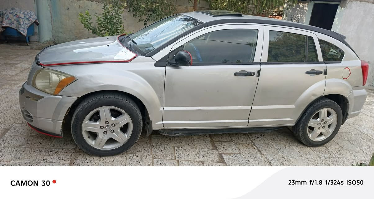 السعر 48 وبيها مجال 
دوج كاليبر موديل 2008 
محرك كورلا 1800 كفاله 
صدر امامي خلفي جديد 
كهربائيات كله شغاله 
رقم ديالى مشروع وطني 
تخم تايرات 
ترايك البصره 
مكان السياره ديالى دلي عباس    تحويل ثاني يوم 
***********
