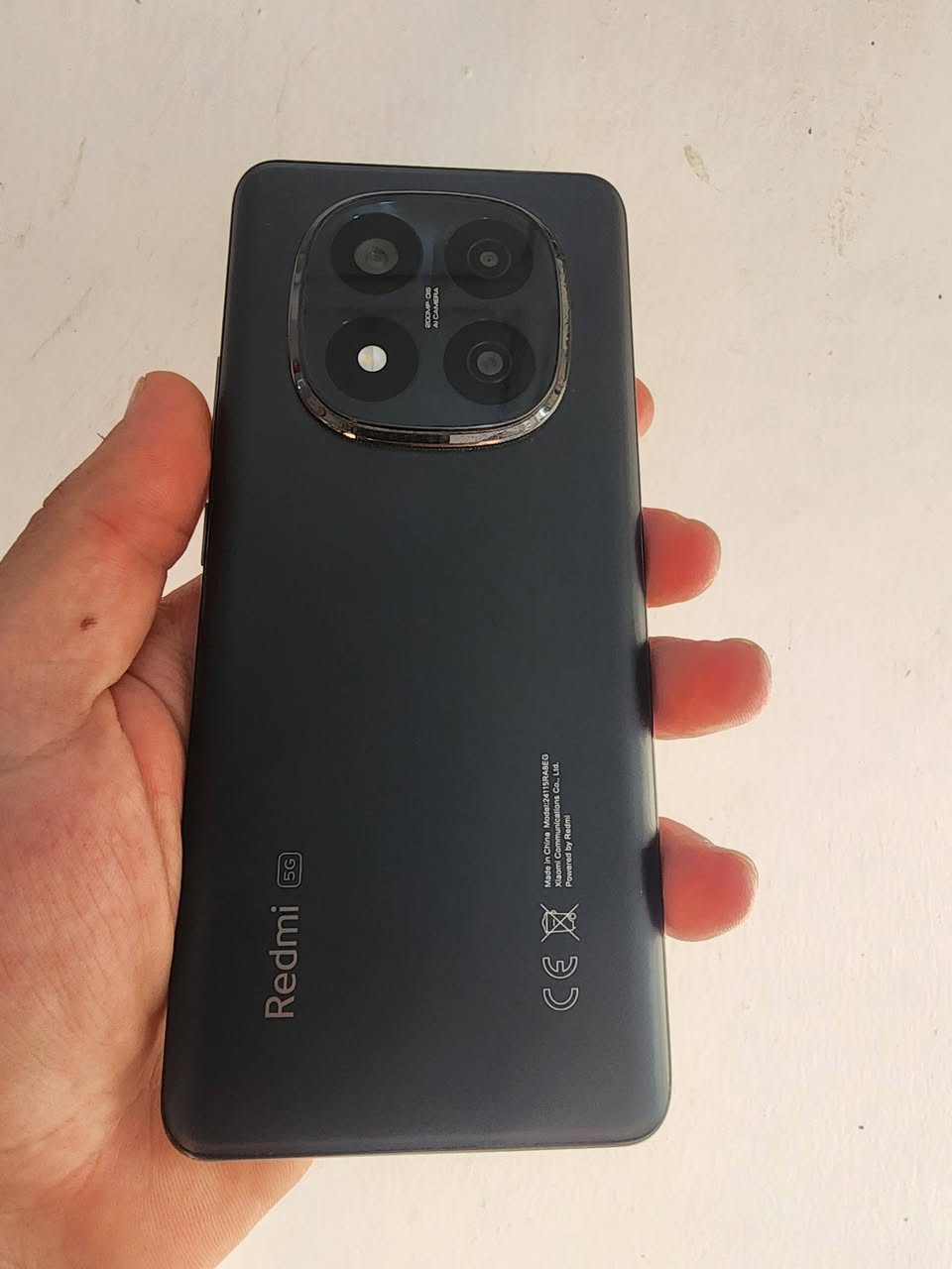 السلام عليكم… بيع نقد فقط
ردمي نوت 14 برو بلص 5G   للبيع او مراوس 
الجهاز شرط مامفتوح.   نظافه فول.  ملحقات كامله
الذاكرة/512.   رام/12    كارتون كفر. شاحنه/120 واط
***********

