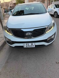 كيا سبورتج رقم بغداد 2014 خليجي السيارة مكفولة كفالة عامة من الحادث وا...