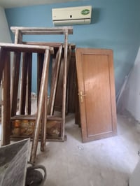 ابواب خشب الصاج القديم 07711297583