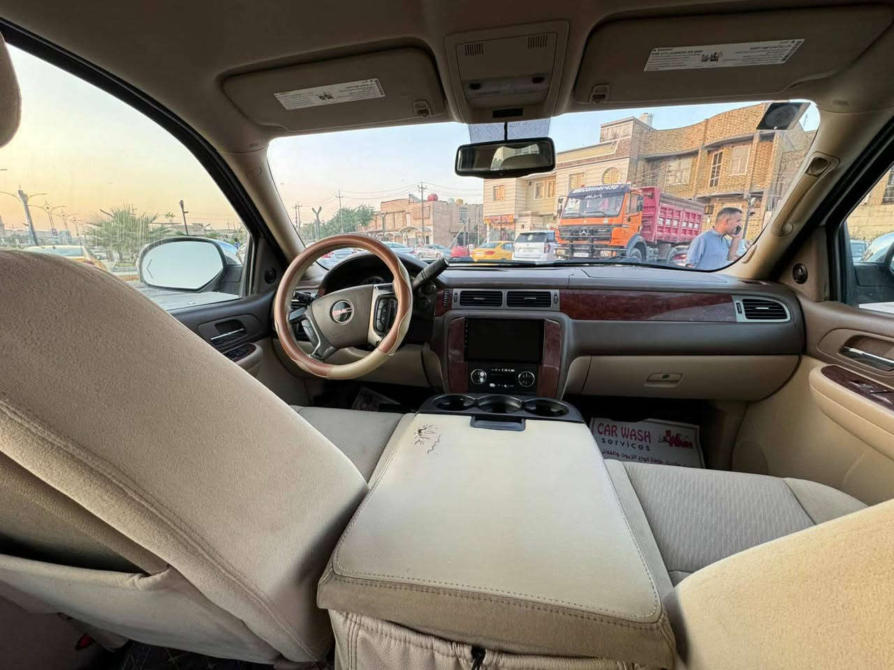 السلام عليكم
جمسي يوگن موديل 2009 .
سيارة خليجية كفالة بدون اي تبديل او حادث .. فقط بارد جداً بسيط والسونار موجود .
المكينة والگير مكفولات وشرط الفحص.
السيارة حداديتها جديدة قبل أيام شديتها وتبريدها كلش جيد. 
رقمها بصرة مميز اربع ارقام بيهن تكرار .
السيارة عليهه إضافات ستتم صوت كلش عالي واصلي ب ٦٠٠ $
وعوازل بيبان بيهه كل باب ب 100 $ .
شاشة اندرويد وتحكم وكاميرا خلفية .
تخم تاير جديد ..
وكاملة من كل شيء ...
مكان السيارة بالناصرية . ***********
***********
