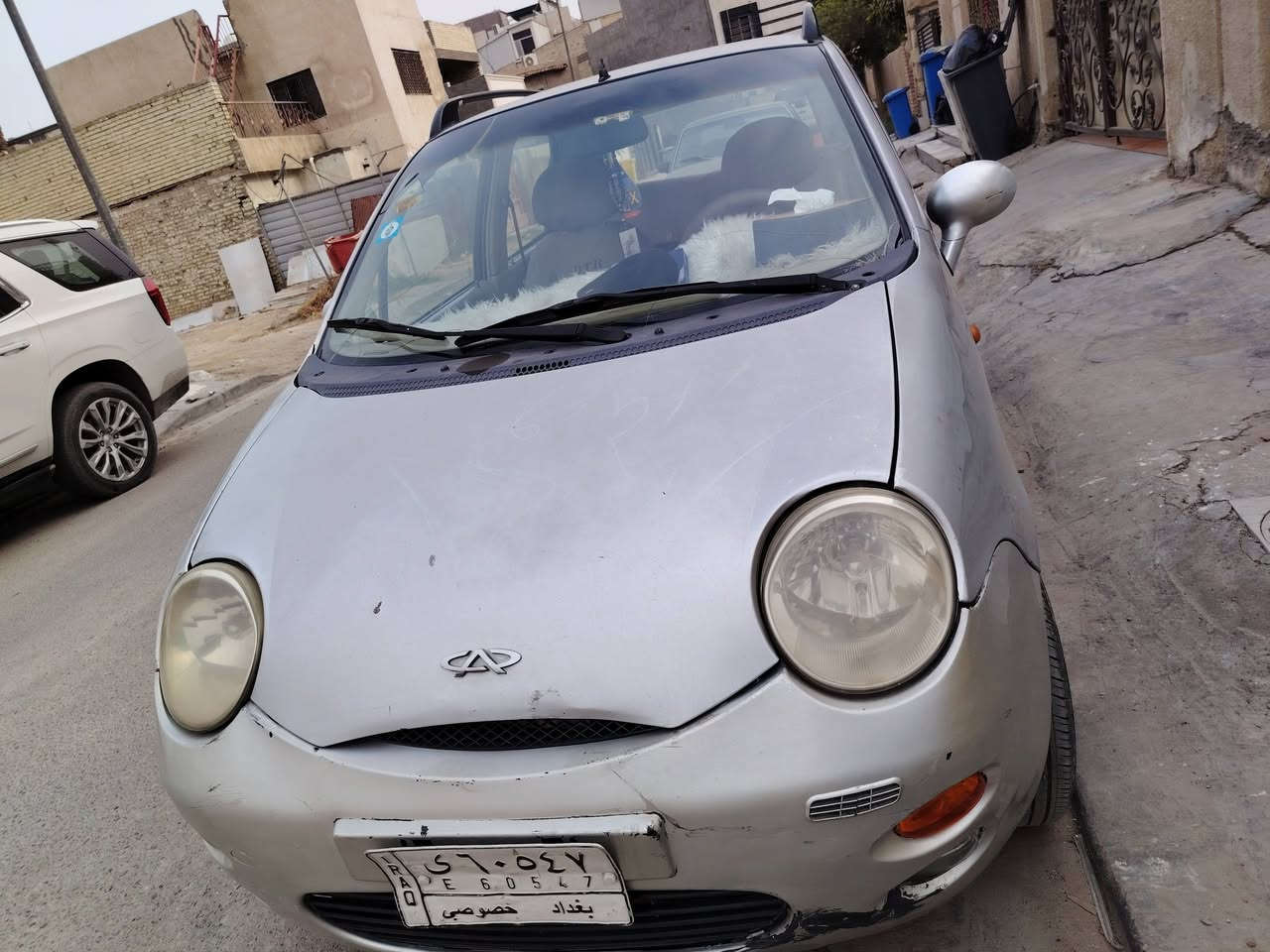 كيو كيو سلفر للبيع ٢٠١٣ بحالة جيدة تخم تاير جديد وصدر جديد تبريد جيد سيارة خير من الله للأستفسار الاتصال على الرقم ***********
