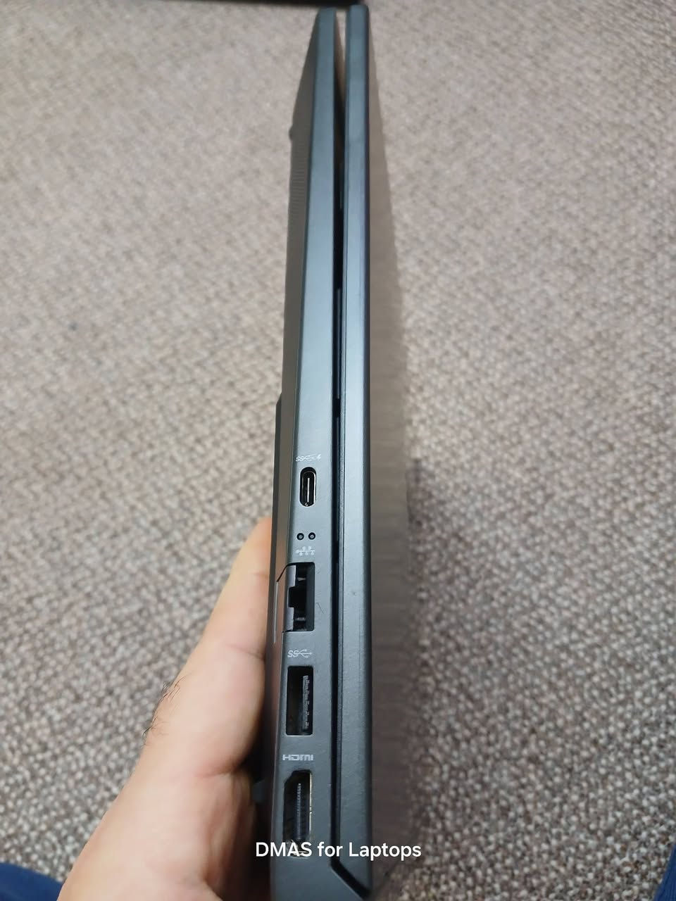 💻 لابتوب HP Victus گيمينگ مستعمل
*********** واتس اب
توصيل متوفر

🔌 الشاحن الأصلي موجود
🔋 البطارية مشحونة 84 مرة
💰 (السعر: 590 الف ثابت)
⚙️ المعالج: i5-12450H الجيل 12
🧠 الرام: 12GB DDR4
💾 الخزن: 512GB SSD NVMe
📺 الشاشة: 15.6 إنج FHD 144Hz
🎮 كرت الشاشة: GTX 1650 سعة 4GB
⌨️ الكيبورد: إضاءة بيضة
