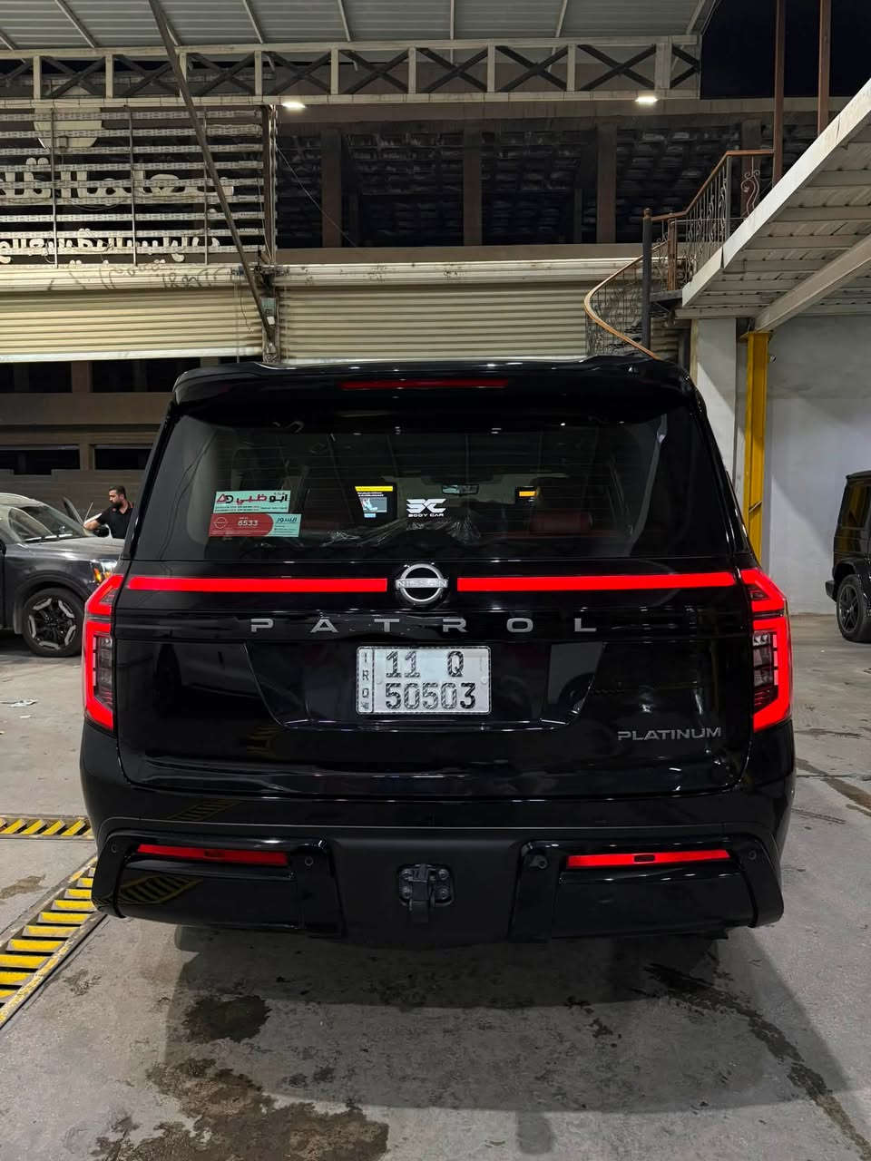 نيسان باترول 2025 بلاتينيوم للبيع 🔥
اسود داخل احمر فول مواصفات 
مكينة v6 تنفس طبيعي 
ماشية ٣١ الف كيلو 
السعر 109,000,000 د.ع و بيها مجال بسيط للشراي 
للتواصل ***********
متوفر واتس اب او على الرصيد
