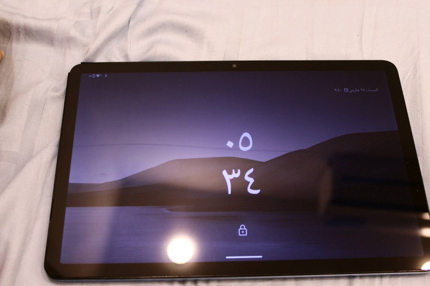 
شنو موديل الجهاز بالتحديد؟: 
infinx xpad 
كم مساحة التخزين الداخلية؟: 
128gb
وين موقعك للسحب أو التوصيل؟: 
بغداد-السعله
هل يحتوي الجهاز على شاحن وملحقات أخرى؟: 
شاحن فقط
هل يوجد ضمان للجهاز أو تم شراؤه مؤخراً؟: 
لا