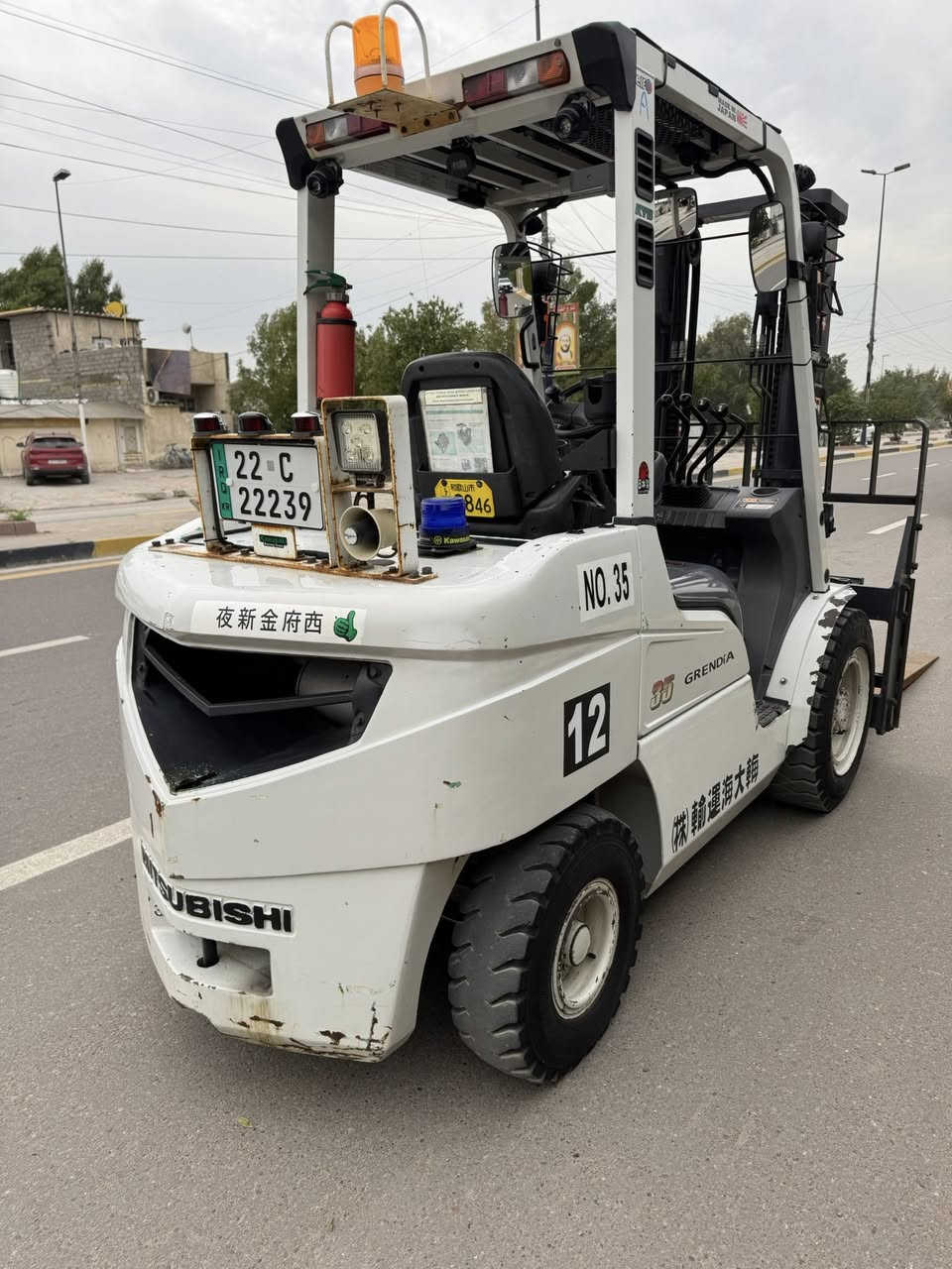 السلام عليكم
رافعة متسيبوشي الحجم 3.5طن (4)حركات موديل 2013 وراد يابان
محرك ديزل (S4S) رقم أربيل
ساعات العمل 7000ساعه فقط
الرافعة مكفولة كفاله عامة ع وضيعة الشركة 
العنوان بغداد باب الشيخ تقاطع الكرينات كراج الحرباوي
الاستفسار الاتصال ع الرقم أو عبر الواتساب 
*********** باداره سامي الخزعلي 
يوجد خدمة توصيل لجميع محافظات العراق
