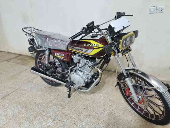 دراجه سافان للبيع زيرو 🔥
موديل 2024 

محرك 200  مفوول 

اوراق بغداد 

سعر خاص او اتصال رقم 
***********
