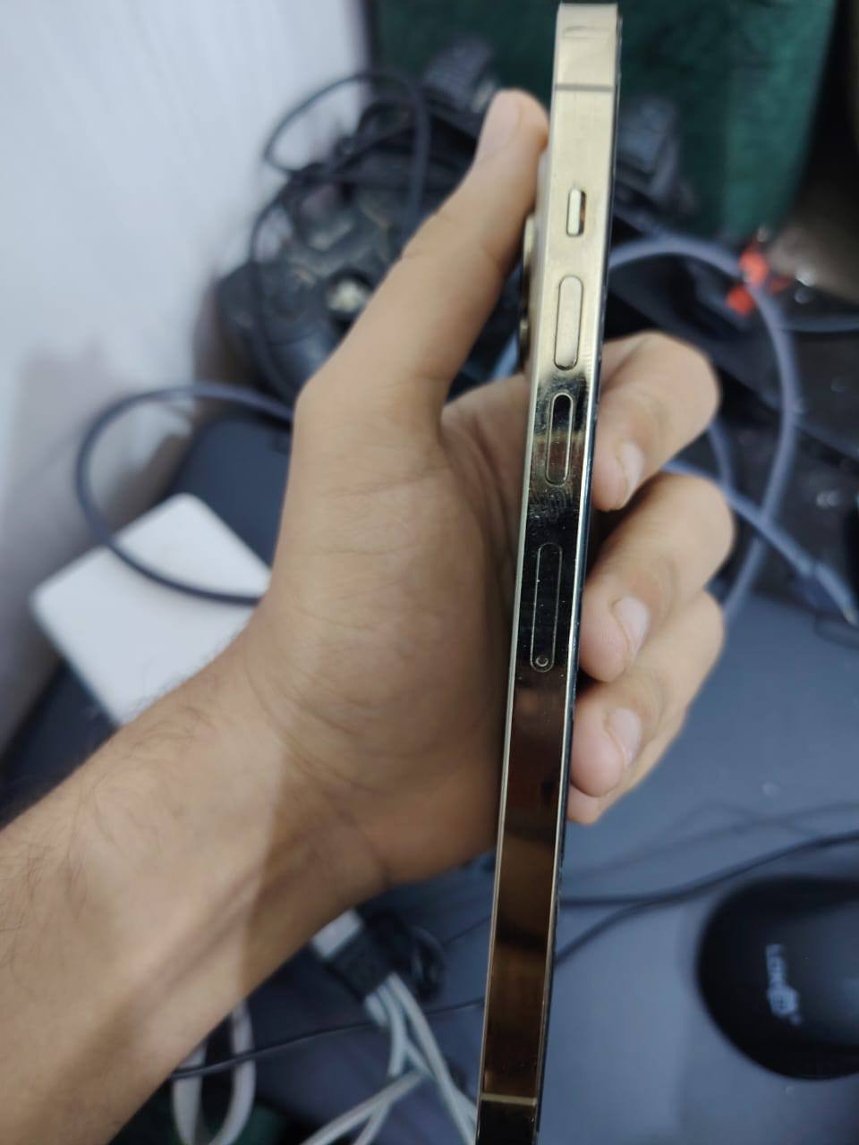 السلام عليكم حبايب موجود ايفون 13برو ماكس بطاريه 87بلاديه لا معلايه ولا مبدله ذاكره 256 جهاز نظافته ٩٠بالميه كفاله عل فحص وكارتونه وشاحنه  وتفاصيله موجوده بالصوره السعر خاص وأبو الستميه وخمسين رجاءا لا يطبلي ولا يتعبني ولا اتعبه


**إذا كنت صاحب هذا الإعلان وتريد حذفه لأي سبب، رجاءا أرسل رسالة إلى الدعم الفني**