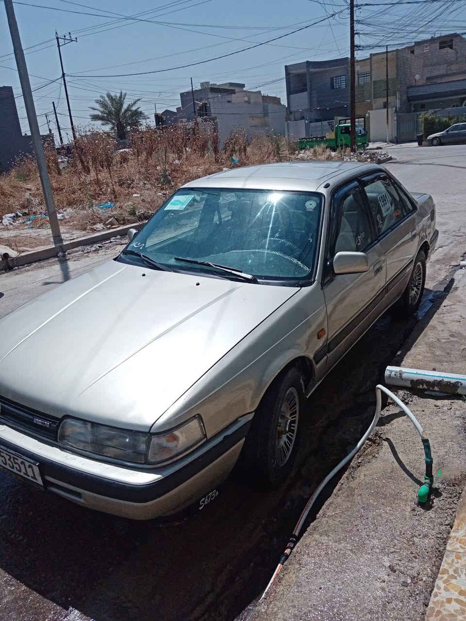 مازده صندوك 626 موديل 90 8بخ كير محرك نضيف سنويه بسمي هزه جديده صبغ عام جماليه سياره جديده السعر 45 ***********
