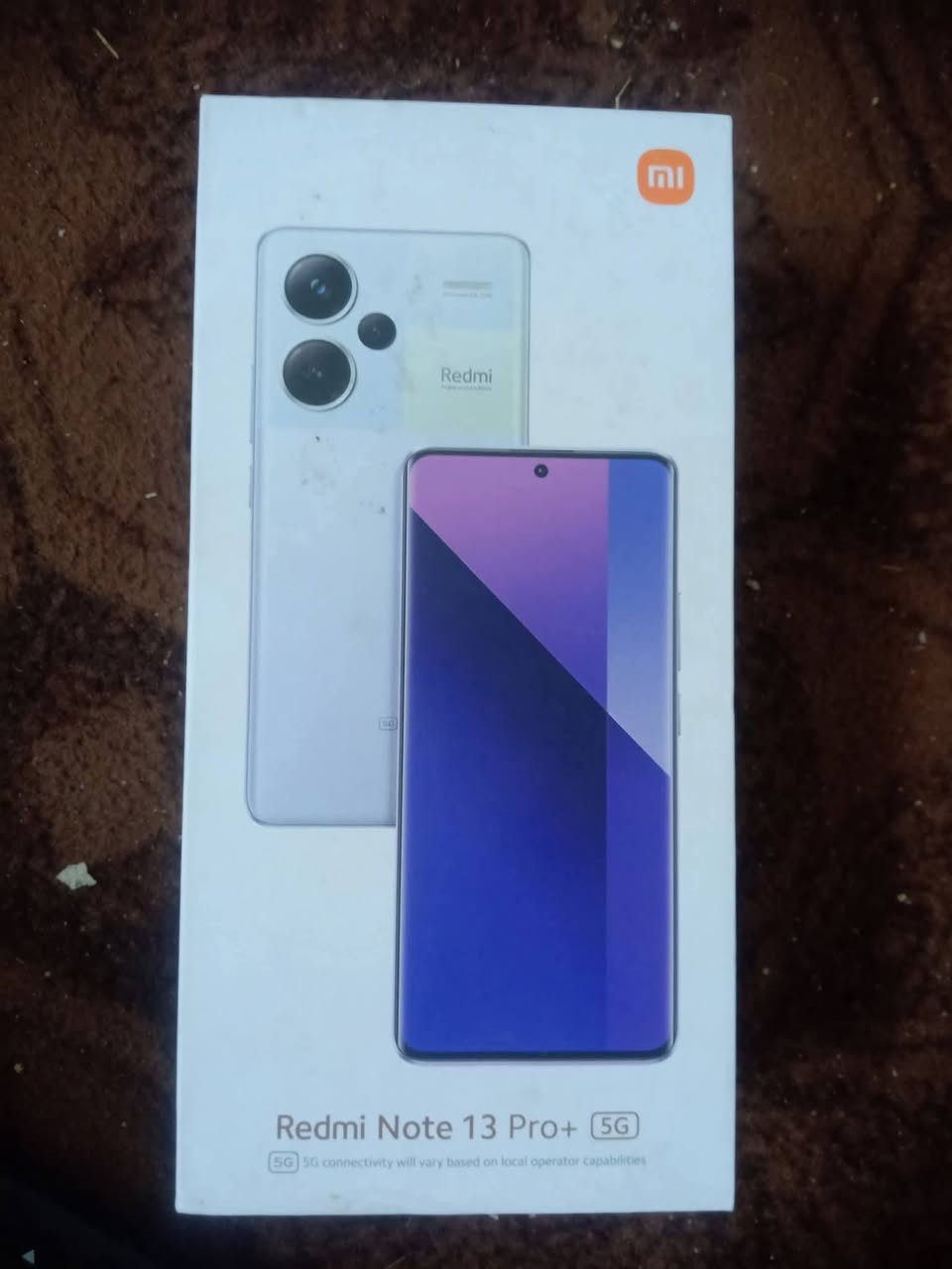 📱 Xiaomi Redmi Note 13 Pro+ 5G للبيع
شاومي نوت 13 برو بلس 5G
📺 شاشة أموليد 120 فريم
📸 كامرة 200 ميكابكسل
⚙️ معالج قوي للألعاب والاستخدام الثقيل
💾 ذاكرة 512 + رام 12
🔋 بطارية 5000 وشحن سريع 120 واط ⚡
🔧 ملاحظة:
زر التشغيل والصوت ما يشتغل + الظهر مبدل فقط
(الباقي كله شغال تمام 👍)
💰 السعر: 200 ألف بس


**إذا كنت صاحب هذا الإعلان وتريد حذفه لأي سبب، رجاءا أرسل رسالة إلى الدعم الفني**