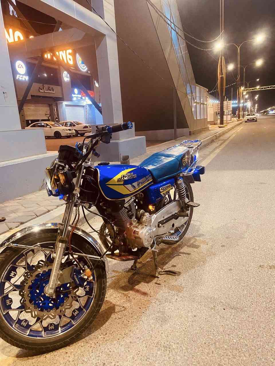 دراجه ايراني نامه برو محرك (200)دراجه نضيفه موديل (25) سعره 750 ألف
***********
