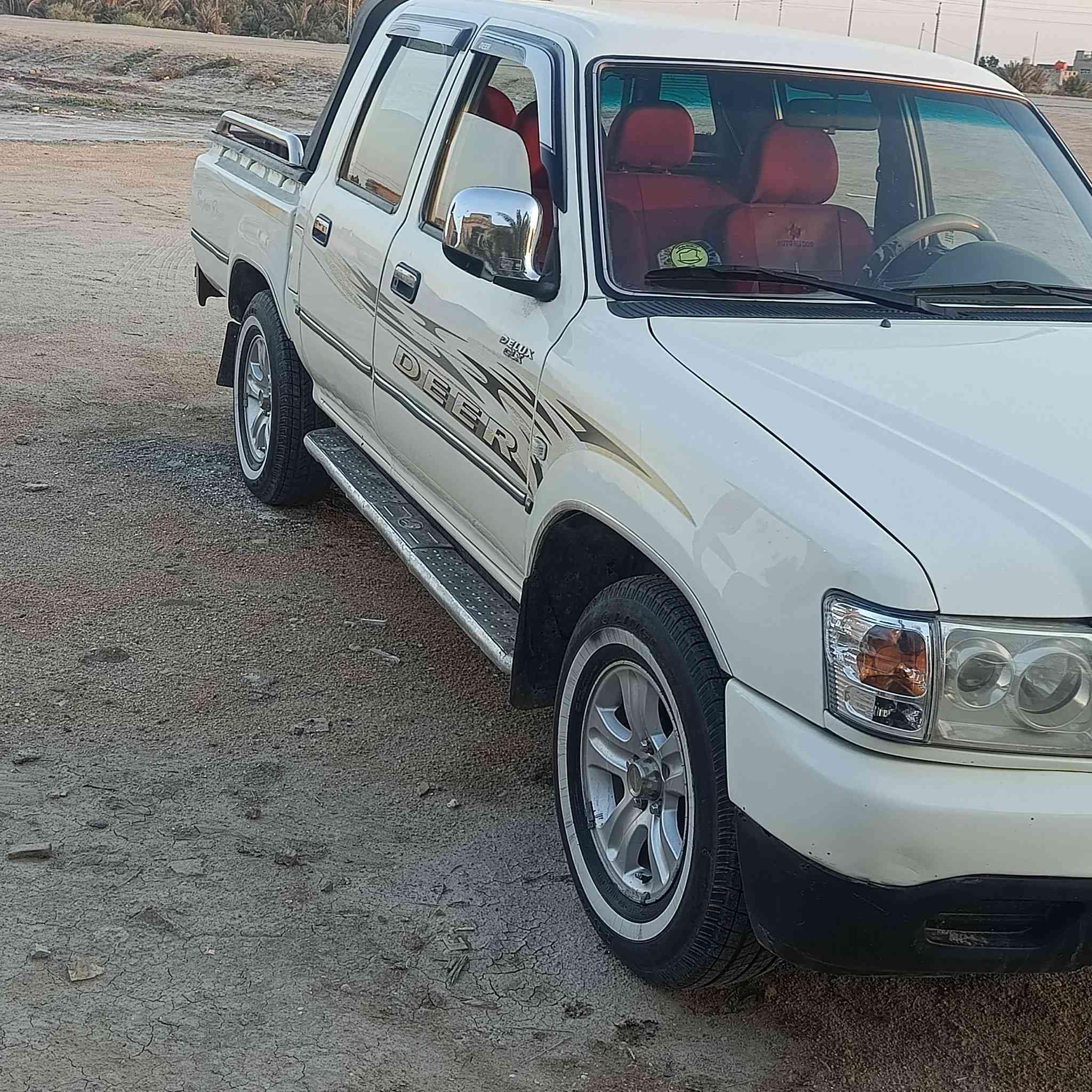 السلام عليكم سياره بيكم دير مديل 2011 مكفوله كفالة عامه كهربائيات شغاله تخم تايرات محرك كير اكسن كله شرط سنويه ل 28 السعر 60 وبيها مجال العنوان السماوه الرقم الهاتف ***********
