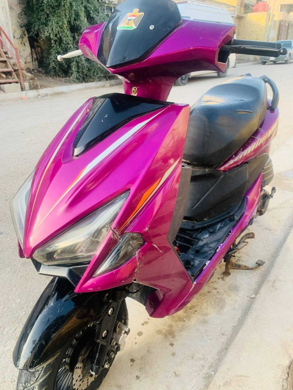 دراجة اف اس صيني شغالة بس ما تمشي ابيع على وضعها نظيفة سعر مناسب للاتصال على الرقم *********** العنوان القرنة
