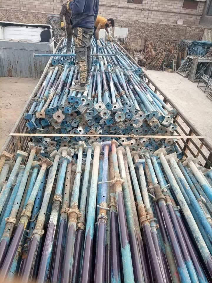 مكتب عبد شطب لتأجير كافه معدات بناء جكات وسكلات كافه مقاولات العامه وفخات دنك مدور والمربع كافه قياسات والاحجام ***********
