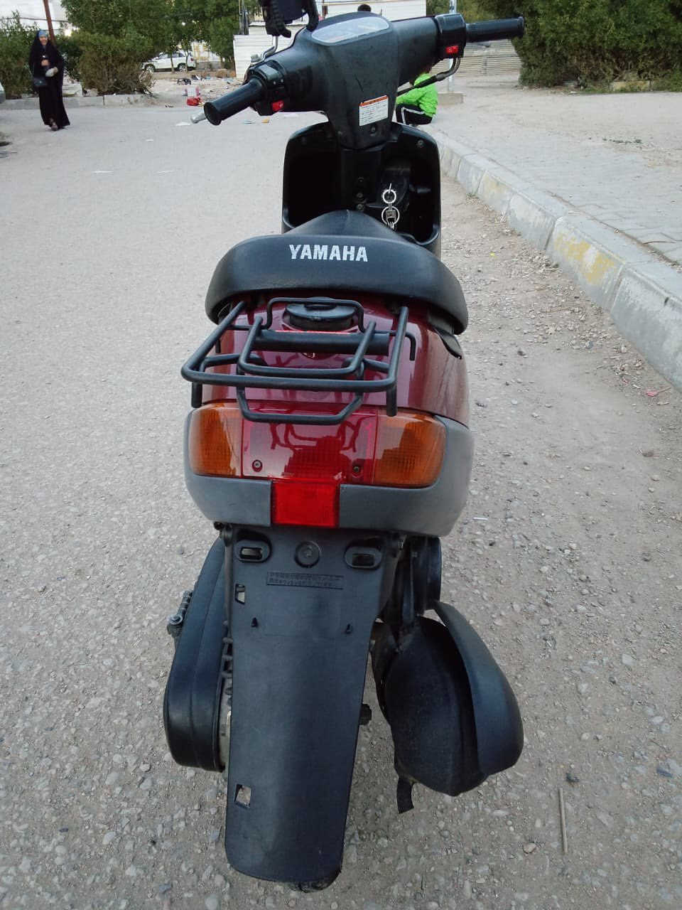 Yamaha 2003
دراجة نظيفة، صالة شهر فقط من طالعة من الحاوية، بحالة ممتازة.
كفالة عامة، جيب مصلح وافحص .
ستاند الموبايل مو مشمول ويا الدراجه.
💰 السعر: 900 وبيها مجال .
اللي ما يعجبه السعر يتجاوز المنشور رجاءً 🌹
📍العنوان: كربلاء – حي المهندسين قرب منظومة المي أرو
📞  ***********
