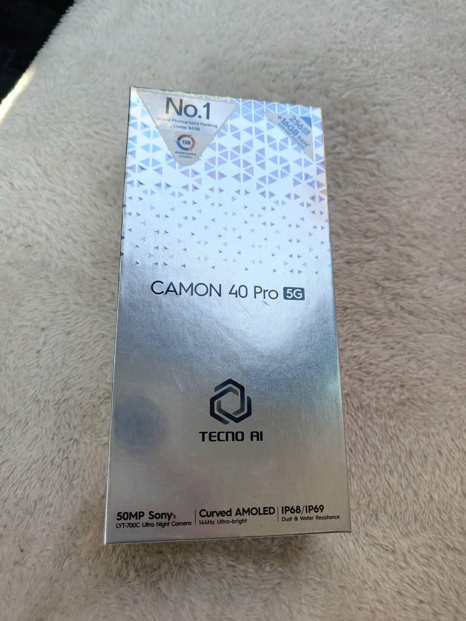 السلام عليكم… بيع نقد فقط
تكنو كامون 40 برو للبيع او مراوس
الجهاز كبس غير مفتوح
الذاكرة/256.    رام/8
السعر/325 قفل قفل سعر جدا مناسب
***********
