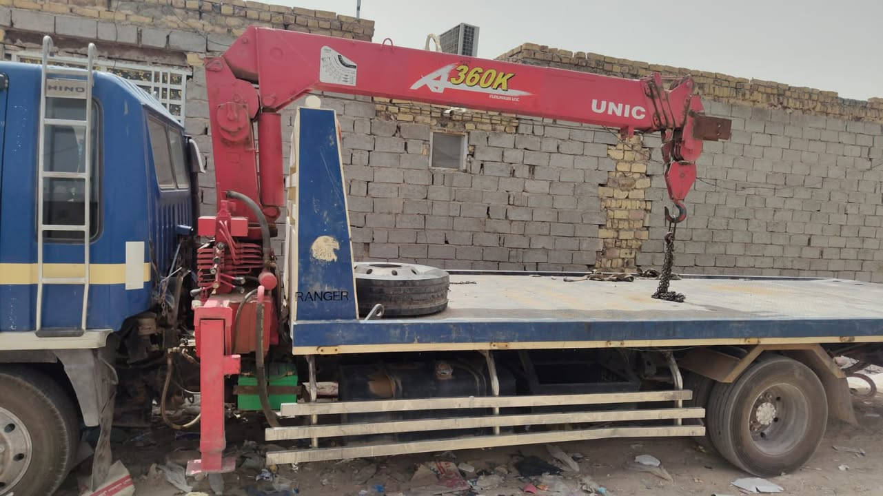 هينو انكر  مديل 97 سنويه كرين بسمنه كرين مخالف اربع سلايتات السياره كله كفاله عامه من كرين وبدي ومكينه وكير وشاصي وحداديه تخم تاير جديد  بدي صطحيه 3 جكات ‭٠٧٨٣ ٥٠٥ ٤٦٨٢
