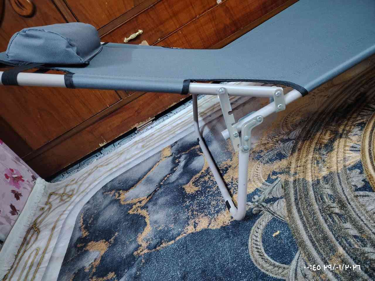 سرير تخييم وسفرات.. سهل التركيب.. خفيف.. يتحمل اوزان عالية.. السعر 25 الف
*********** واتساب 
يوجد توصيل لكل العراق ٥ الاف
