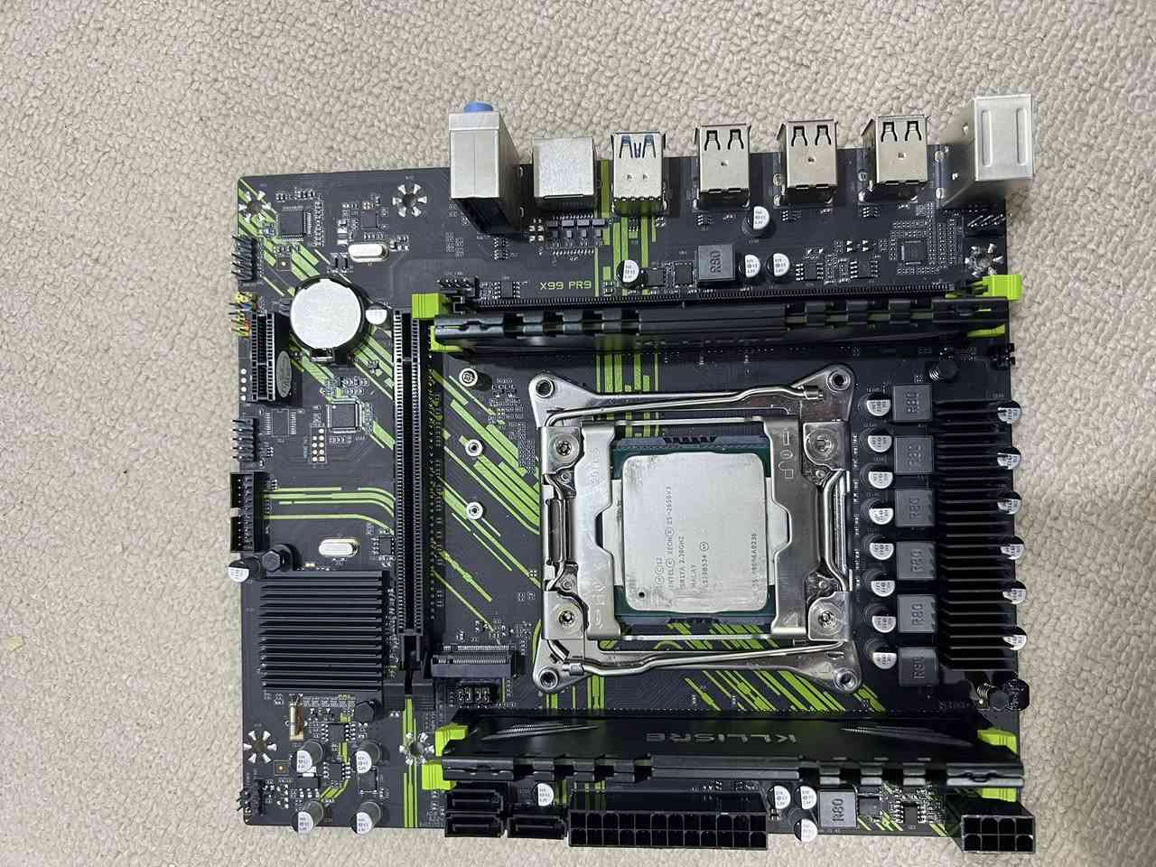 قطع بيسي للبيع (مستخدم نضيف)
كيس فارغ ويا ٣ فانات وهاب (٤٠ الف ) 

بورد  + معالج E5 2650 v4 + رامات 2*8 ddr4 (١٠٠ الف) 

و Sata 180gb (intel)+ m.2 256 gb nvme ب ٤٥ الف 

ماوس و كيبورد rgb (٢٥ الف) 

كرت wifi + bluetooth  ب ١٠ الاف 

هارد ٤ تيرا البيسي يتعرف على هارد بس ما يشتغل ما اعرف ليش  ٢٠ الف فحم مو شغال

بور سبلاي ٦٠٠ وات ب ٢٥ الف مثل اللي بالصورة 

مبرد معالج الحديدات ما موجودات ب ١٠ الاف


**إذا كنت صاحب هذا الإعلان وتريد حذفه لأي سبب، رجاءا أرسل رسالة إلى الدعم الفني**