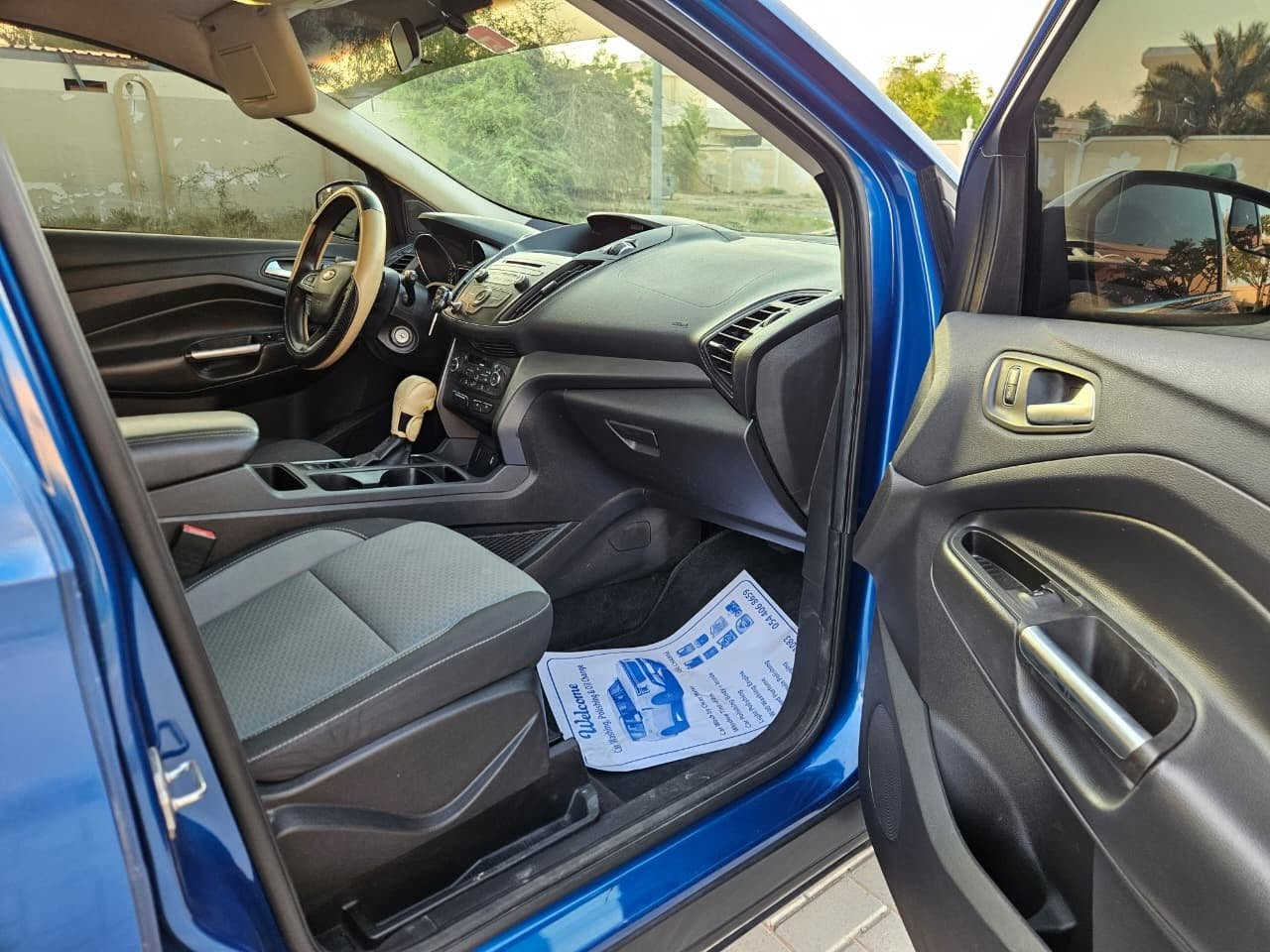 Ford Escape 2017 SE Mid Options 4 cylinders 1.5L Turbo, Fully Automatic, cruise control, Bluetooth, rear camera, Mileage 112,000 Km Price 14,000 AED, Contact +971-52-444-8696 Available in Ajman.
Vin: 1FMCU0GD1HUD08885 – Passing Done, Ready to transfer- عجمان, الإمارات العربية المتحدة


**إذا كنت صاحب هذا الإعلان وتريد حذفه لأي سبب، رجاءا أرسل رسالة إلى الدعم الفني**