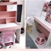 ميز دراسة • خشب MDF ١٥مم • وردي