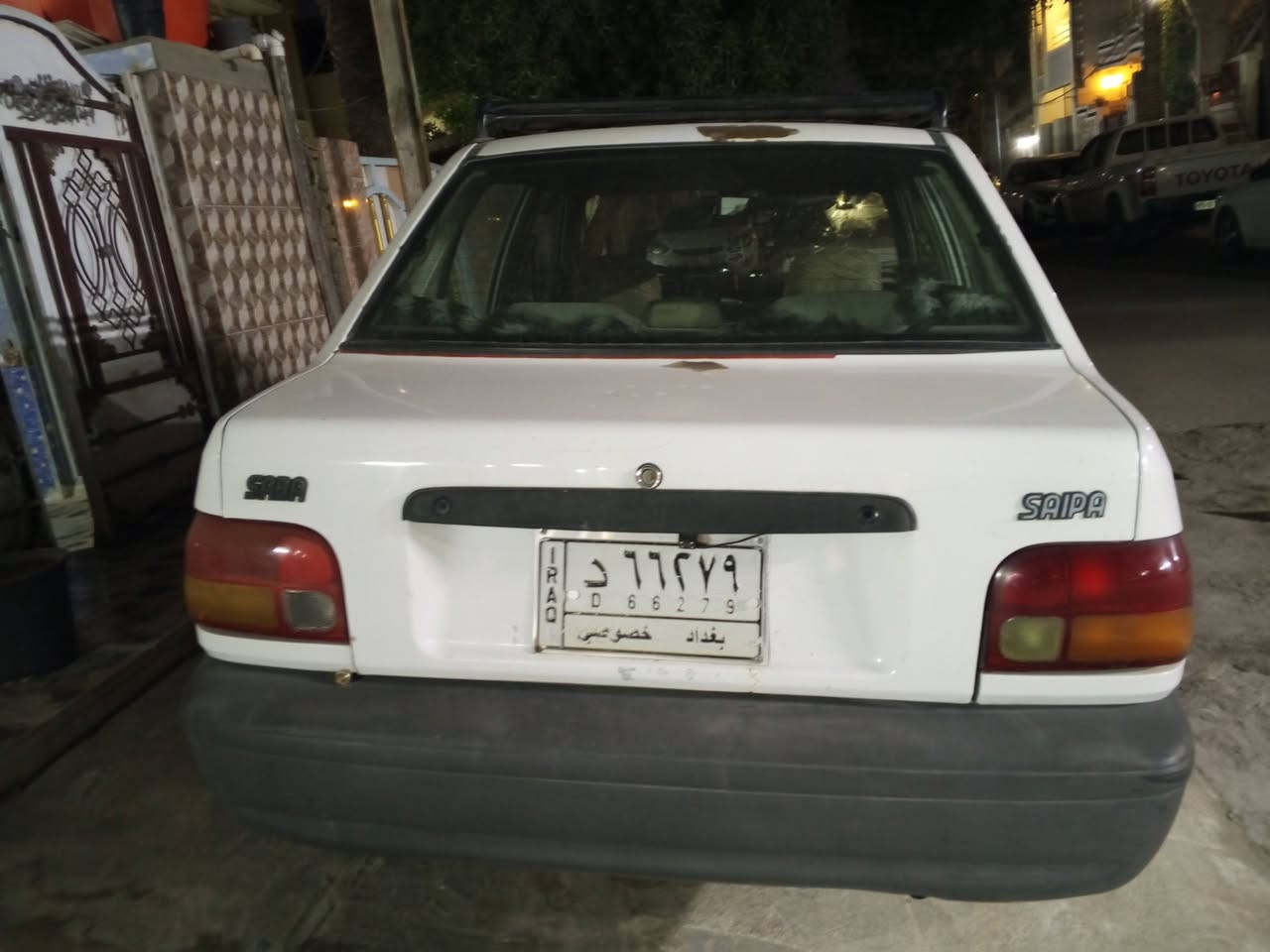 السلام عليكم سايبا موديل 2010بلادية گير محرك جيد تبريد شغال جاهزه من كلشي بدون صبغ شواصي بلاديه السعر 40بيها مجال بسيط مكانها بغداد ***********
