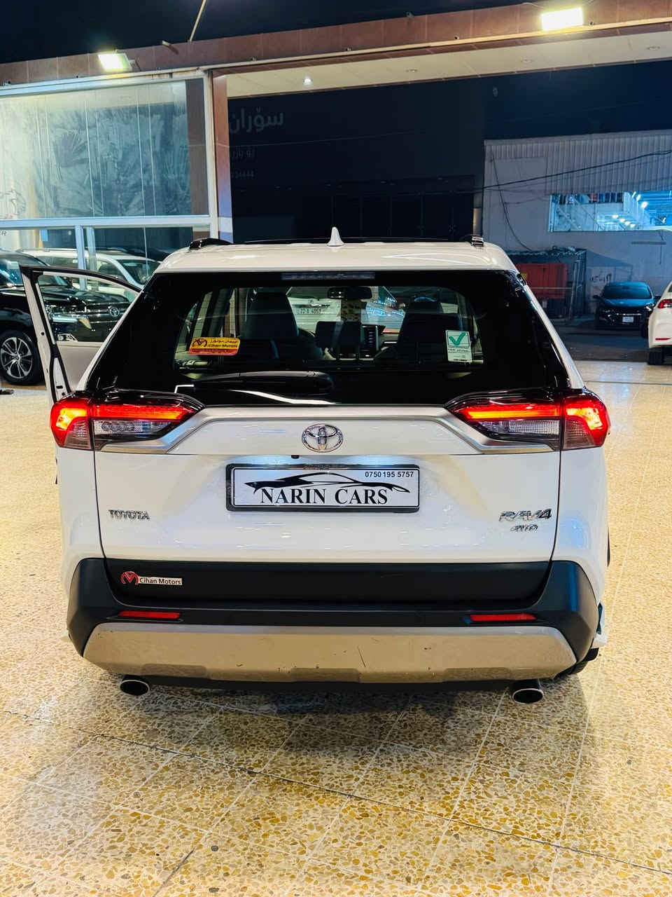 تؤيؤتا رافؤر شةريكه جيهان 2022 54,000km 
هيچ هيچى نيه هەموو شتى بەشەت 
فول فول فوامسەفات 1/1 ضمان شركة جيهان ✅ كوشن جلد كوشن خەزن كوشن كارەبا 
بةسمه پانؤراما سندوق شەفت شەغال 
مواسەفات خاس زةمانه هەدوك بەسمەى ماوه 
ناونيشان هةولير معرض نارين 
0750 195 5757 📞
سعر $280 أربيل, العراق
