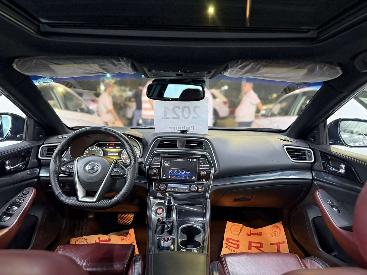 نيسان مكسما 2021 بلاتينيوم نسخة ذكرى 40 سنة
اعلى فئة بالعالم ، لون سمنتي مميز ، بونيت فقط بدون ايرباگ ، محرك شرط ، گير شرط ،  حدادية جديدة ، ماشي ٦٩ الف ميل ، مكان السيارة كركوك ،  رقم وسنوية جديدة ، باسمي السيارة ، رقم الشاصي موجود بالمنشور . السعر ١٨٠ ورقة بي مجال / ***********
