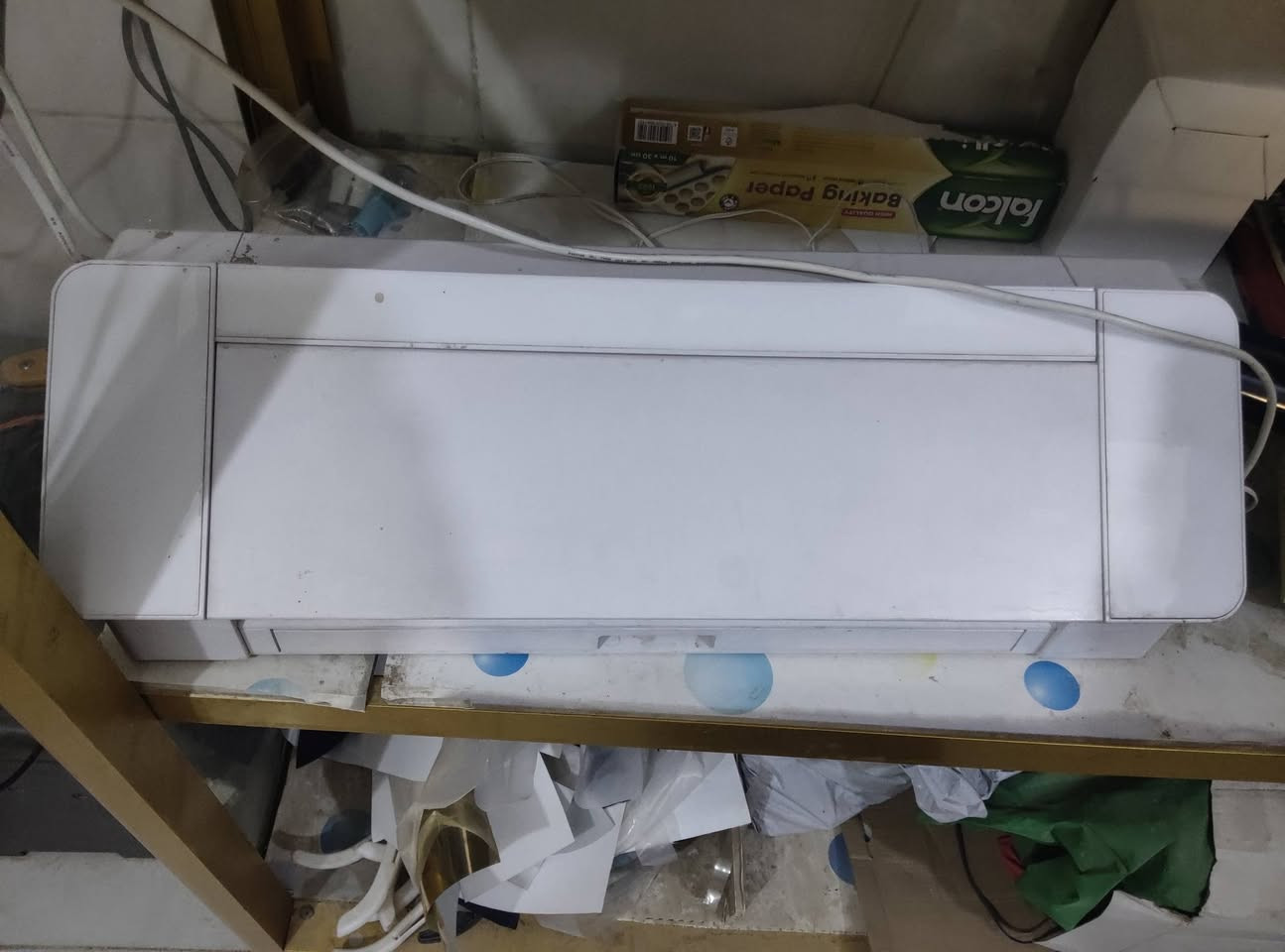 مشروع طباعة كامل طابعة ايبسون l8050 حرارية طبع على الملابس و الكفرات و القبعات و الاكواب و رقائق الألومنيوم معاها احبار و اوراق  حد الطباعة a4+ طابعة ايبسون l18050 طباعة صور و ستيكرات و بوسترات حجم الطباعةa3 plus معاها ٢بند ورق فوتو+ كاميو ٤ لقص الاستيكرات و الفينيل بجميع أنواعه معاها متر فينيل اسود وورق ستيكر + مكبس حراري ٥ ×١ للطباعة على وشاح تخرج و الملابس و قبعات التخرج و الاكواب و رقائق الألومنيوم و الكفرات 
.
.
المكبس الكاك مالته مكسور ولكن ما اله تاثير و الطابعة الa3 يرادلها تنظيف فقط السعر ١٤٥٠ وبيهم مجال


**إذا كنت صاحب هذا الإعلان وتريد حذفه لأي سبب، رجاءا أرسل رسالة إلى الدعم الفني**