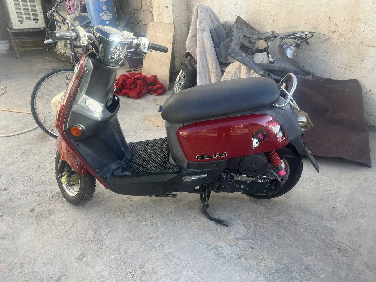 ماكس بوليس مصطره دراجه شوفه عينك + مكينه ٥٥ مزوده. للبيع ب 1100 وبيها مجال وترهم مراوس ب أربعه كير حسب القناعه   مكاني كربلاء حي الغدير 
رقم ***********
