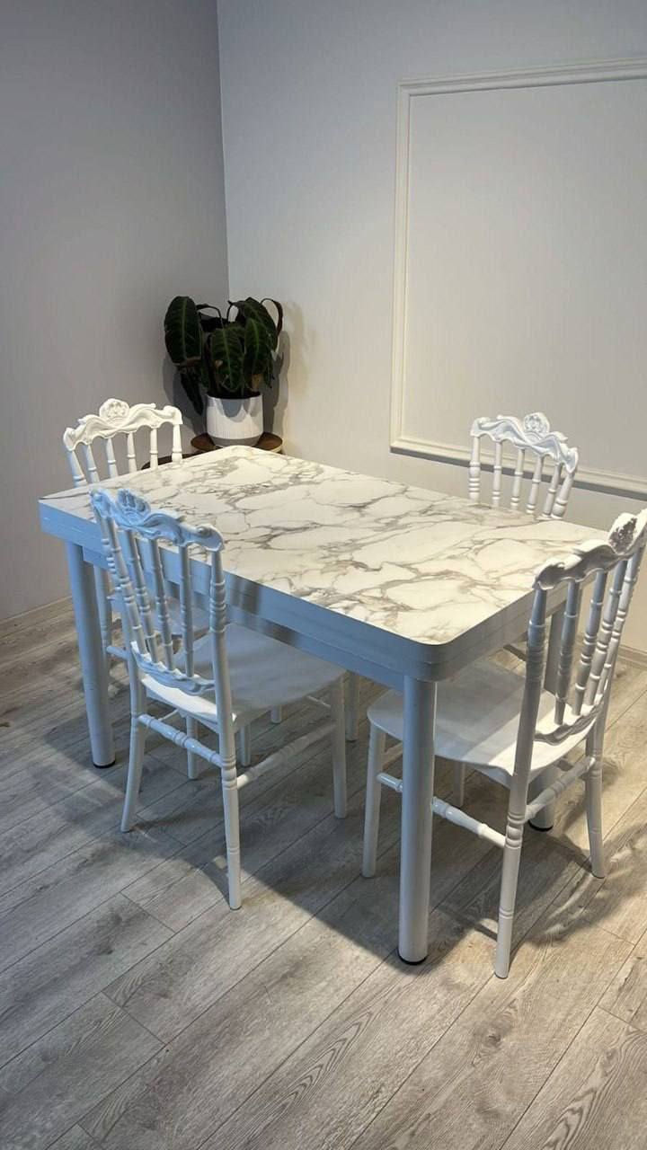 #ميز طعام ٦ كرسي
#ميز طعام ٤ كرس
سطح خشب ارجل حديد
كراسي عظم عاج
✨⭐️✨⭐️✨
قياس 
120*70 سم.


**إذا كنت صاحب هذا الإعلان وتريد حذفه لأي سبب، رجاءا أرسل رسالة إلى الدعم الفني**