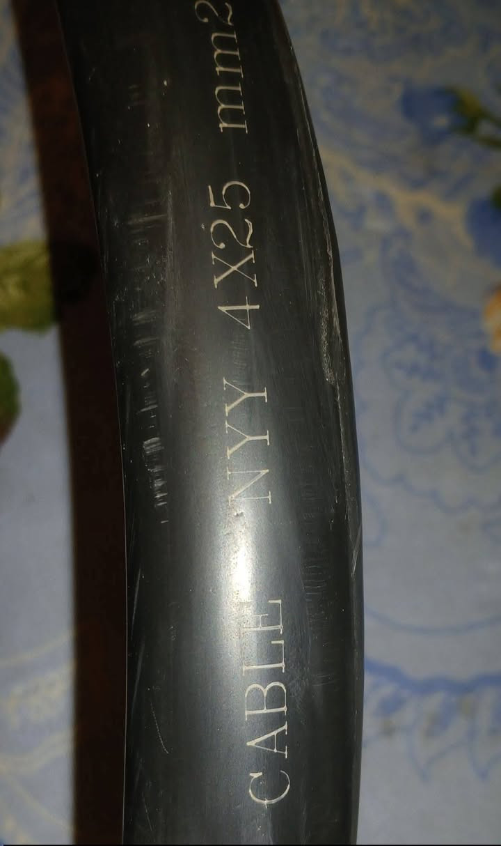 سلام عليكم كيبل ستراند 25x4  اردني ( غير مستخدم ) 25 متر
مكاني الديوانية ام الخيل الاولى 

السعر متواجد عل خاص


**إذا كنت صاحب هذا الإعلان وتريد حذفه لأي سبب، رجاءا أرسل رسالة إلى الدعم الفني**